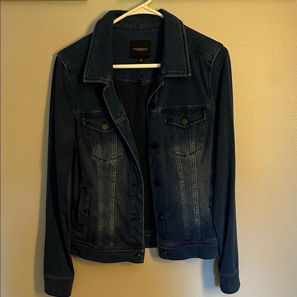 Liverpool Dark Blue Jean Jacket